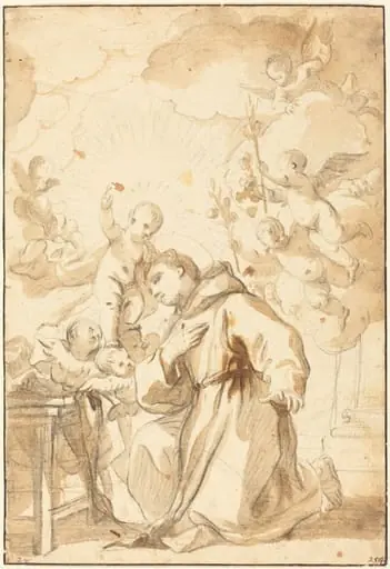 Saint Anthony of Padua, by Luca Giordano