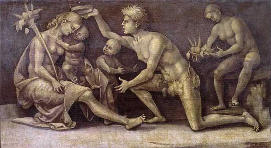 Allegory of Fertility and Abundance, by Luca Signorelli