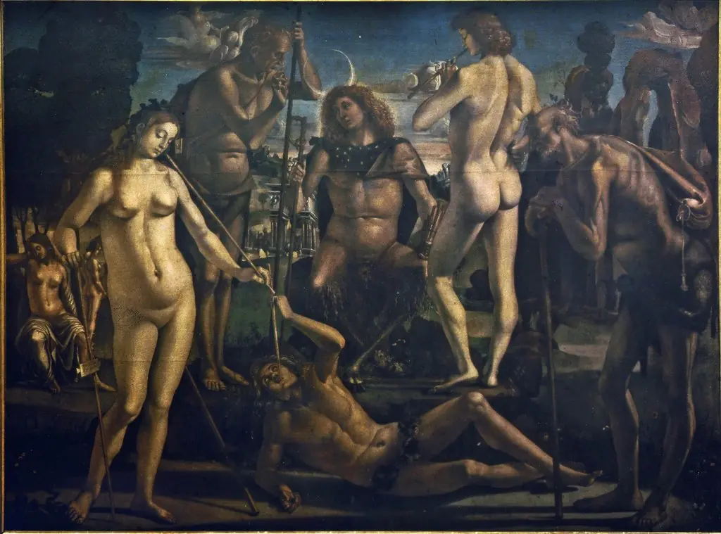 Education of Pan, by Luca Signorelli