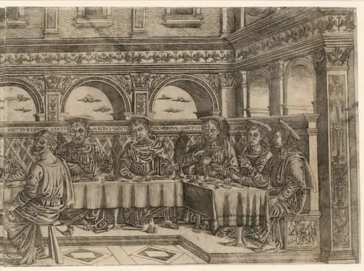 The Last Supper, by Lucantonio degli Uberti