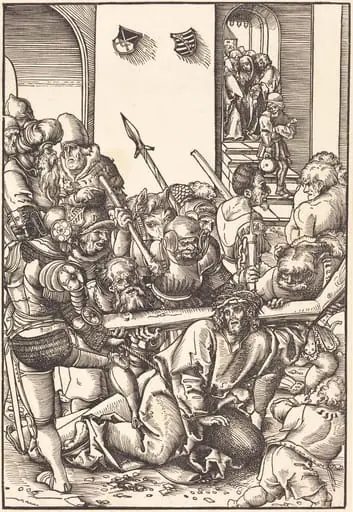 Christ Bearing the Cross, by Lucas Cranach the Elder