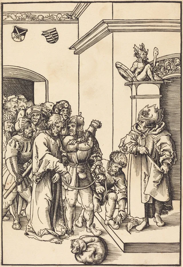 Christ before Annas, Lucas Cranach the Elder