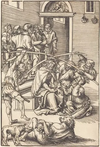 Christ Crowned with Thorns, by Lucas Cranach the Elder