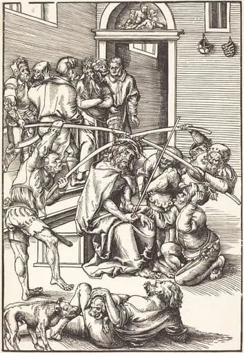 Christ Crowned with Thorns, by Lucas Cranach the Elder