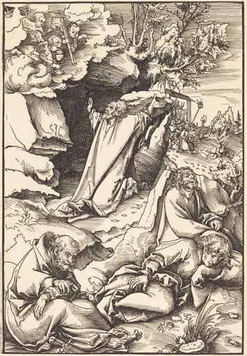 Christ on the Mount of Olives, by Lucas Cranach the Elder