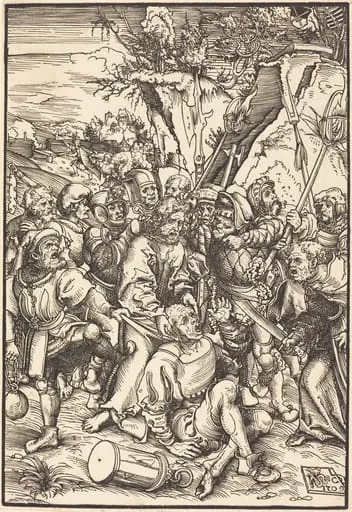 Christ Taken Captive, by Lucas Cranach the Elder