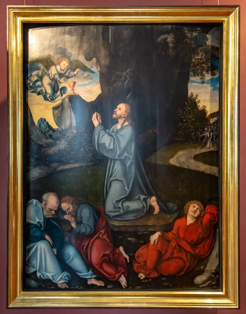 Cycle of Passion: The Agony in the Garden, by Lucas Cranach the Elder