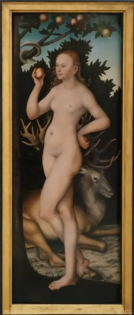 Eve, by Lucas Cranach the Elder