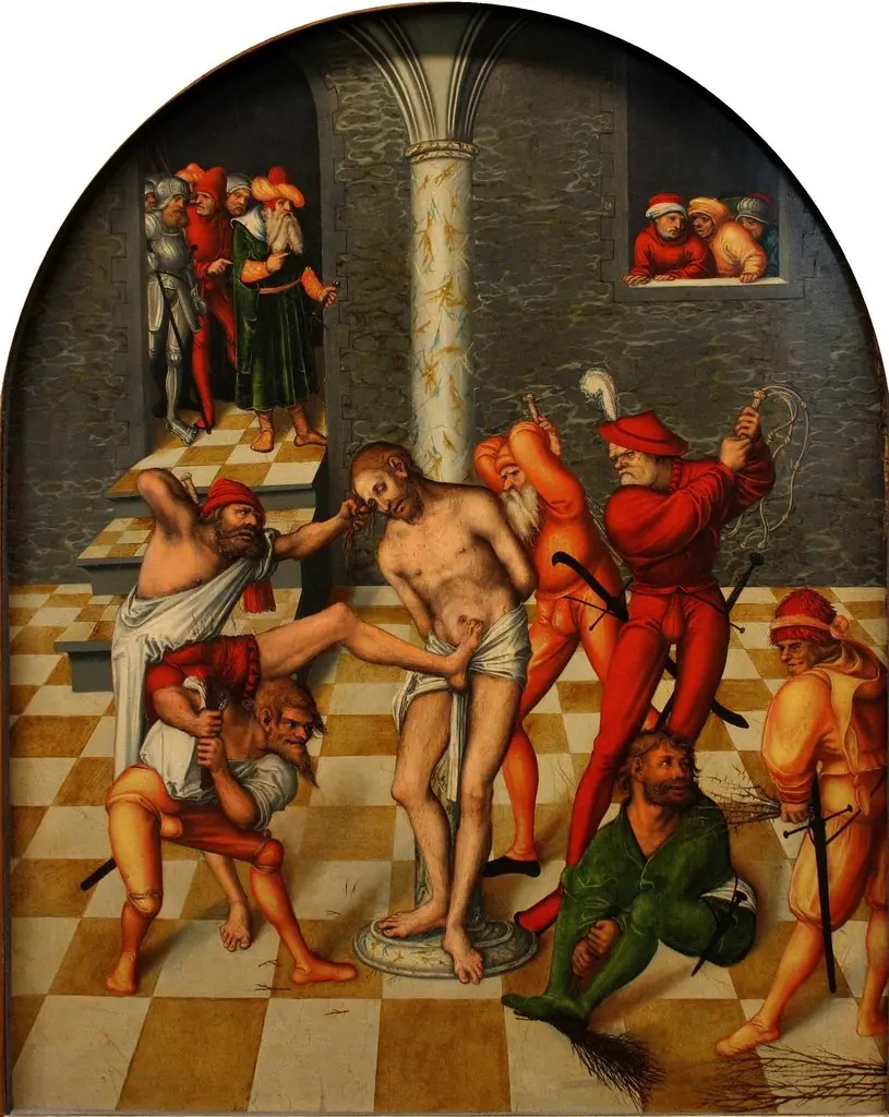 Flagellation of Christ, by Lucas Cranach the Elder