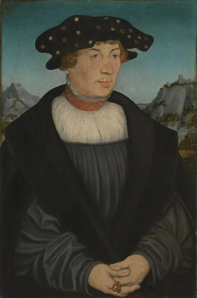 Hans Melber, by Lucas Cranach the Elder