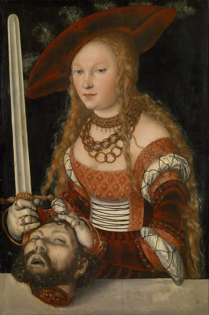 Judith with the head of Holofernes