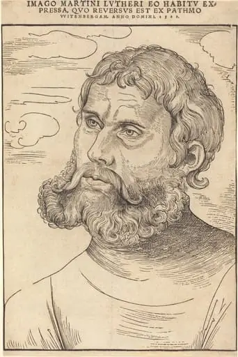 Luther as 'Junker Jorg', by Lucas Cranach the Elder