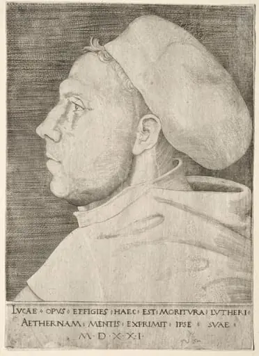 Martin Luther, by Lucas Cranach the Elder