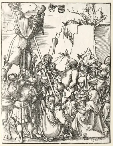 Martyrdom of St. Andrew, by Lucas Cranach the Elder