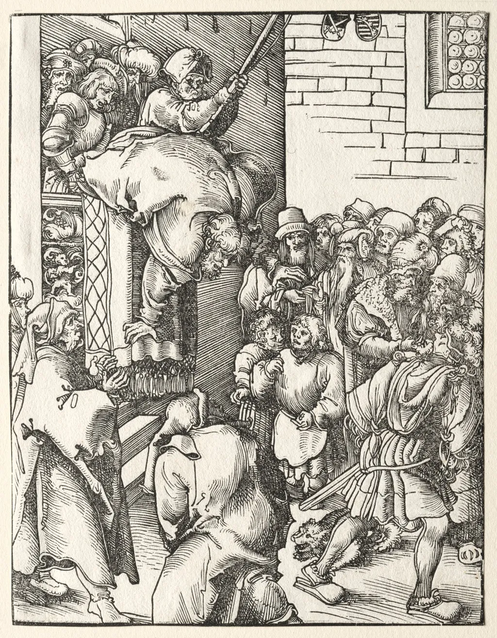 Martyrdom of St. James the Less, by Lucas Cranach the Elder, 1522