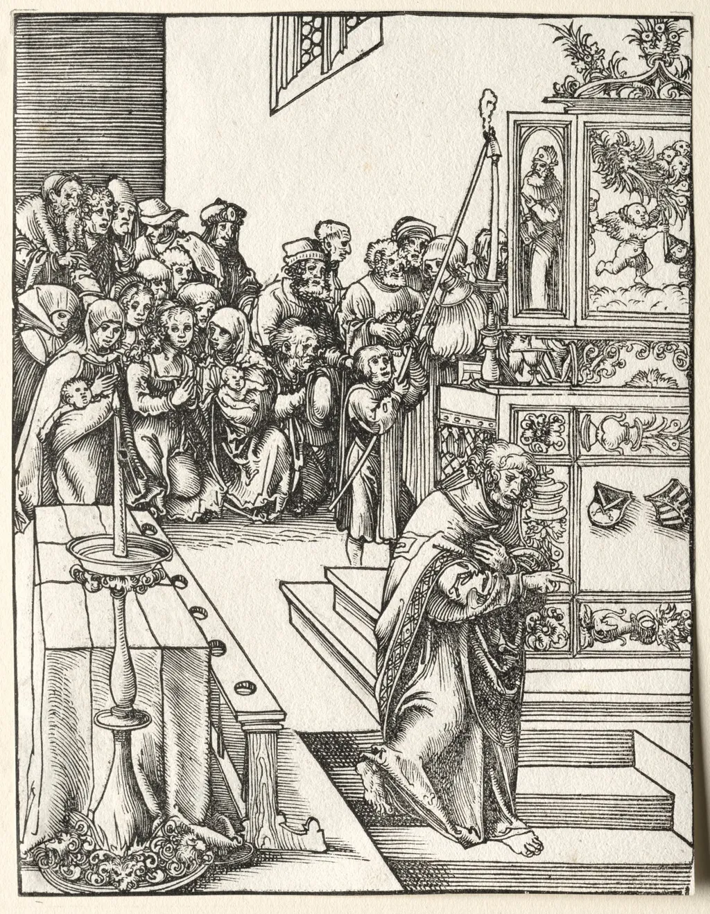 Martyrdom of St. John, by Lucas Cranach the Elder, 1522