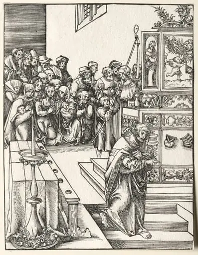 Martyrdom of St. John, by Lucas Cranach the Elder