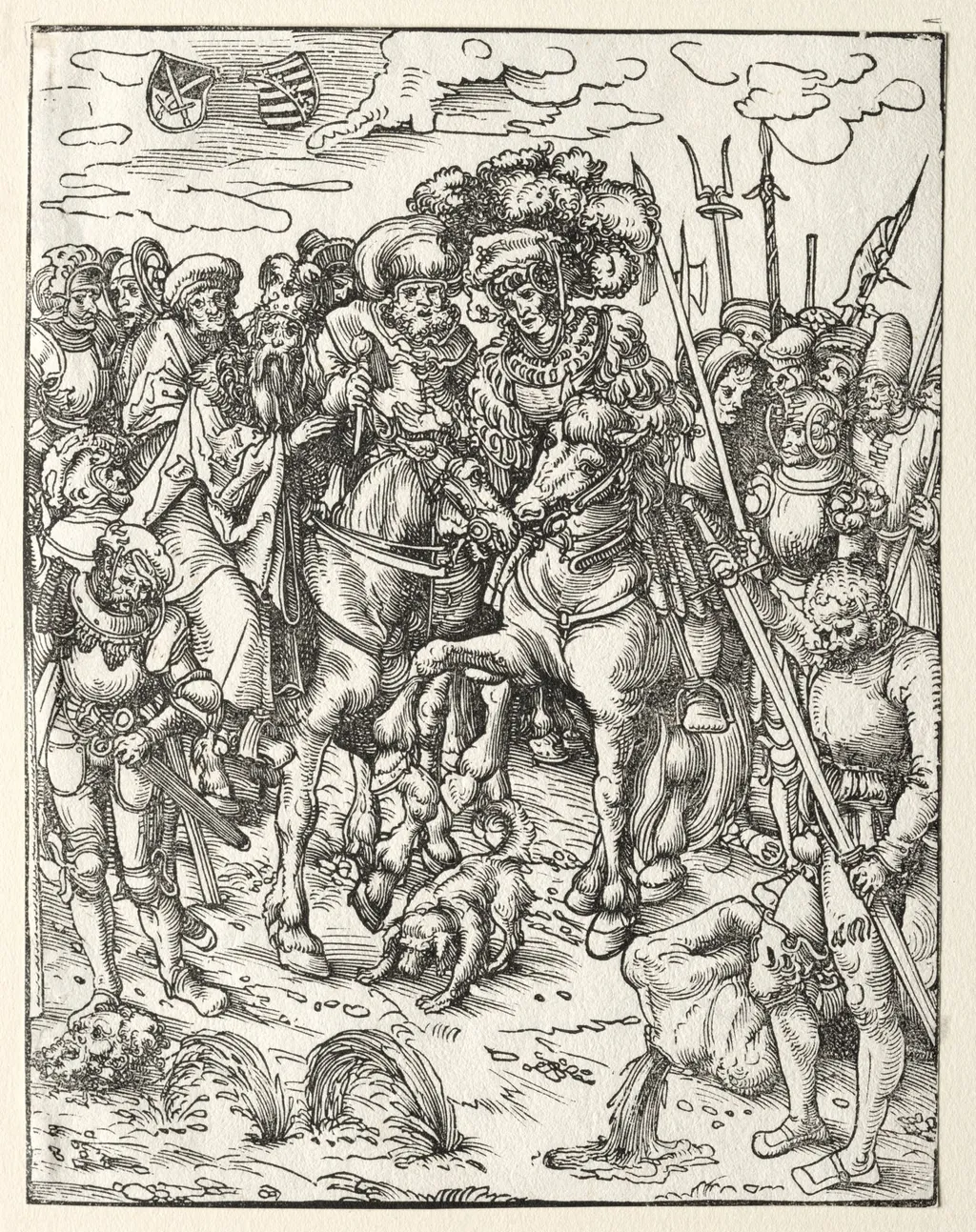 Martyrdom of St. Matthew, by Lucas Cranach the Elder, 1522