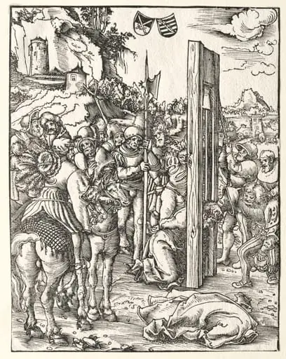 Martyrdom of St. Matthias, by Lucas Cranach the Elder