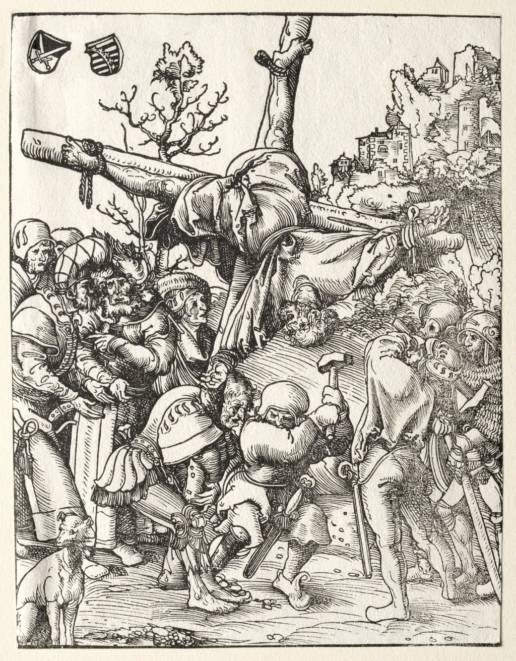 Martyrdom of St. Peter, by Lucas Cranach the Elder, 1522