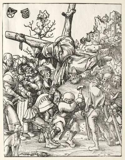 Martyrdom of St. Peter, by Lucas Cranach the Elder