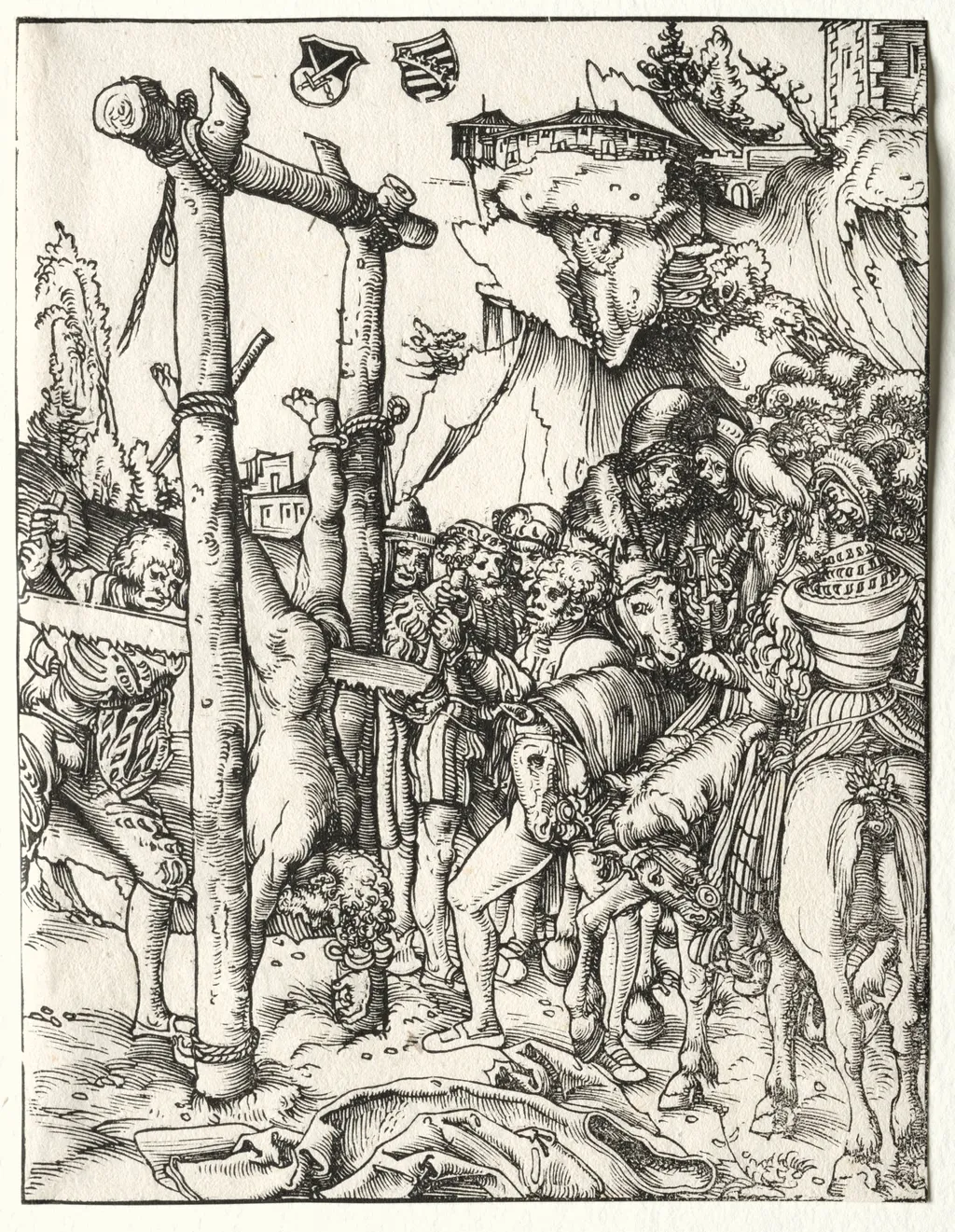 Martyrdom of St. Simeon, by Lucas Cranach the Elder, 1512