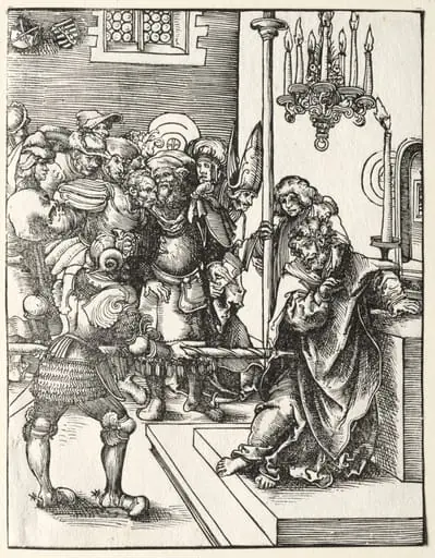 Martyrdom of St. Thomas, by Lucas Cranach the Elder