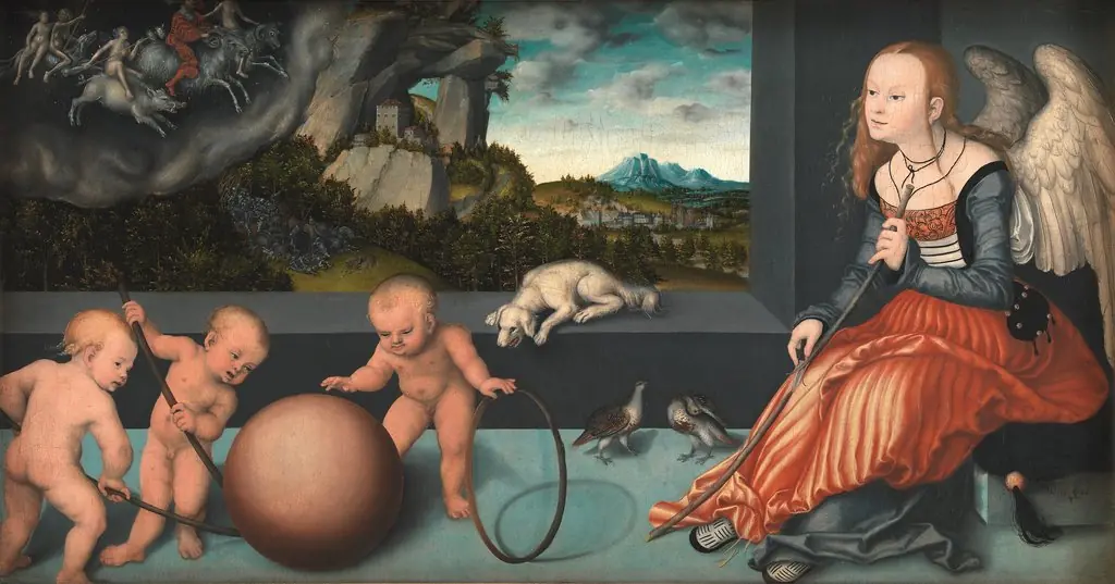 Melancholy, by Lucas Cranach the Elder, 1532