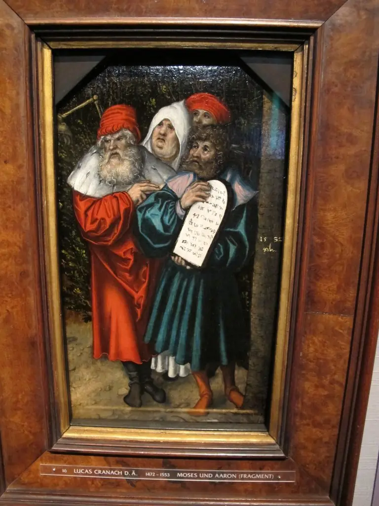 Mose and Aaron and two prophets