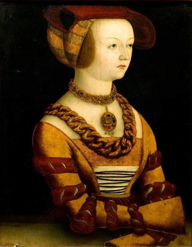 Portrait of a Lady in a Costume of c.1530, by Lucas Cranach the Elder
