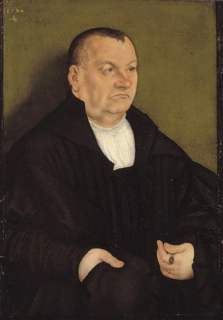 Portrait of a Man, by Lucas Cranach the Elder