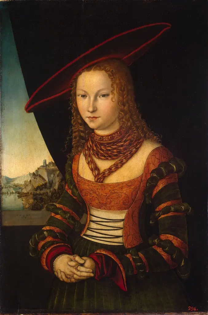 Portrait of a Young Woman, by Lucas Cranach the Elder