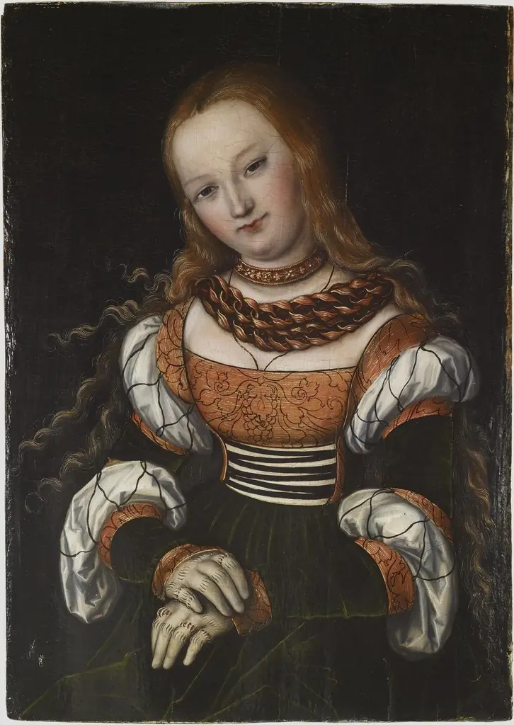 Portrait of a young woman, by Lucas Cranach the Elder