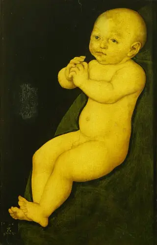 Portrait of an infant, by Lucas Cranach the Elder, 1526