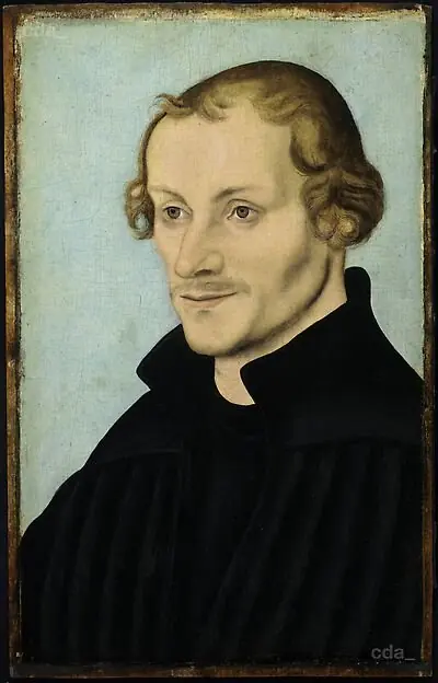Portrait of Philipp Melanchthon (1497-1560), by Lucas Cranach the Elder