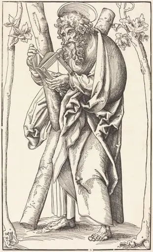 Saint Andrew, by Lucas Cranach the Elder