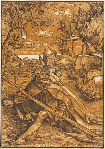 Saint Christopher, by Lucas Cranach the Elder