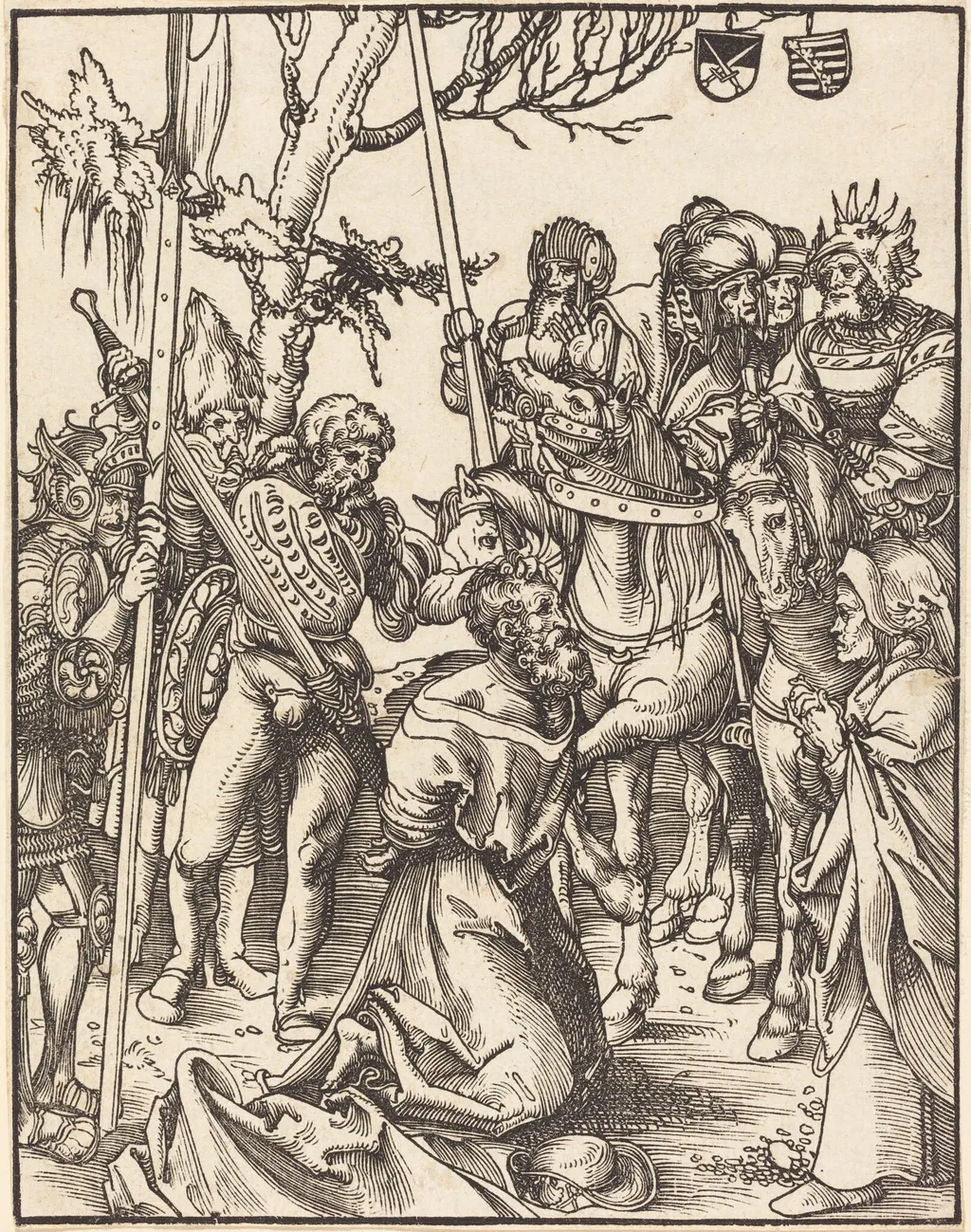 Saint James the Greater, by Lucas Cranach the Elder, ink, 1512