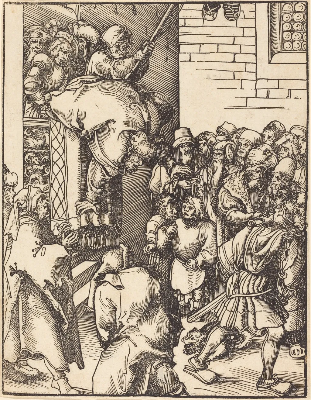 Saint James the Less, by Lucas Cranach the Elder, ink, 1512