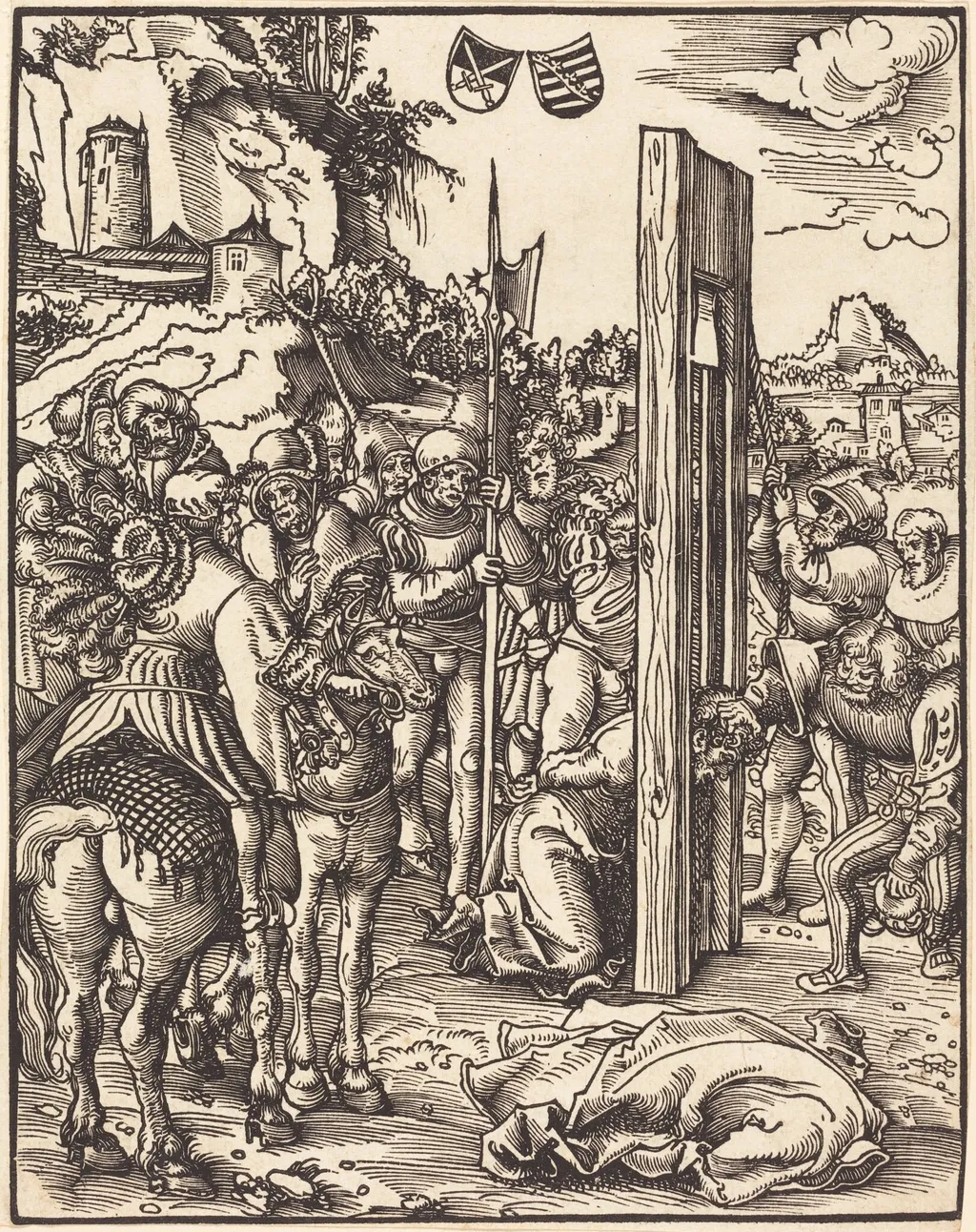 Saint Matthias, by Lucas Cranach the Elder, ink, 1512