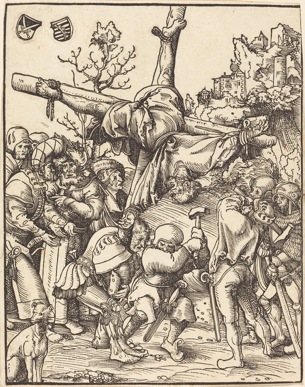 Saint Peter, by Lucas Cranach the Elder, ink, 1512