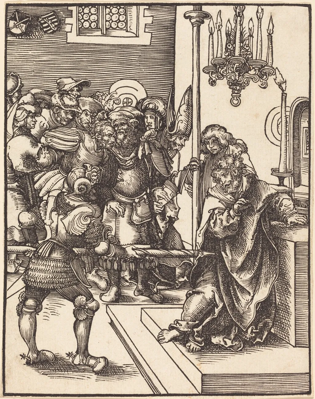 Saint Thomas, by Lucas Cranach the Elder, ink, 1512
