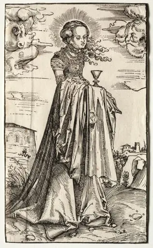 St. Barbara, by Lucas Cranach the Elder