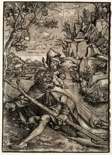 St. Christopher, by Lucas Cranach the Elder