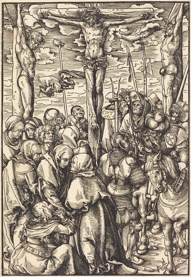 The Crucifixion, by Lucas Cranach the Elder