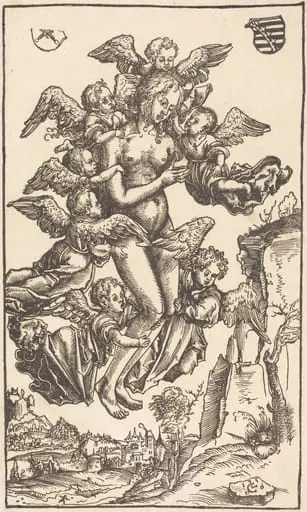 The Ecstasy of Saint Mary Magdalene, by Lucas Cranach the Elder