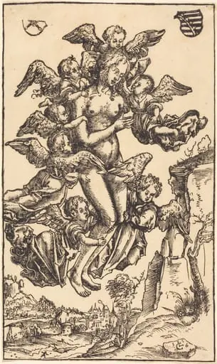 The Ecstasy of Saint Mary Magdalene, by Lucas Cranach the Elder