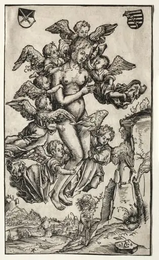 The Ecstasy of St. Mary Magdalene, by Lucas Cranach the Elder