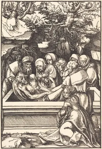 The Entombment, by Lucas Cranach the Elder