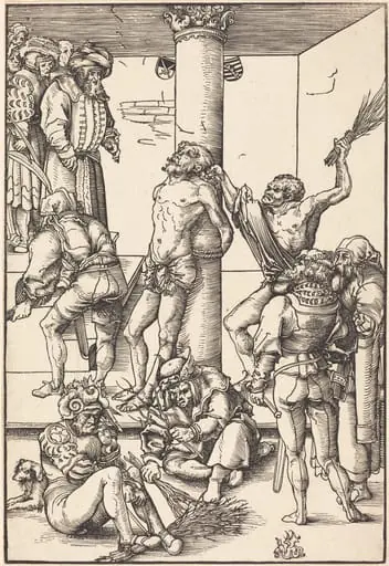 The Flagellation, by Lucas Cranach the Elder